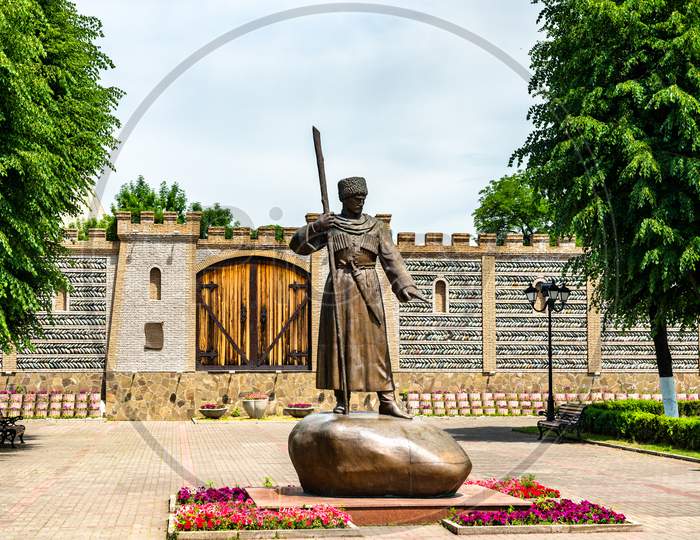 Monument To Dzaug Bugulov, The Founder Of Vladikavkaz, Russia