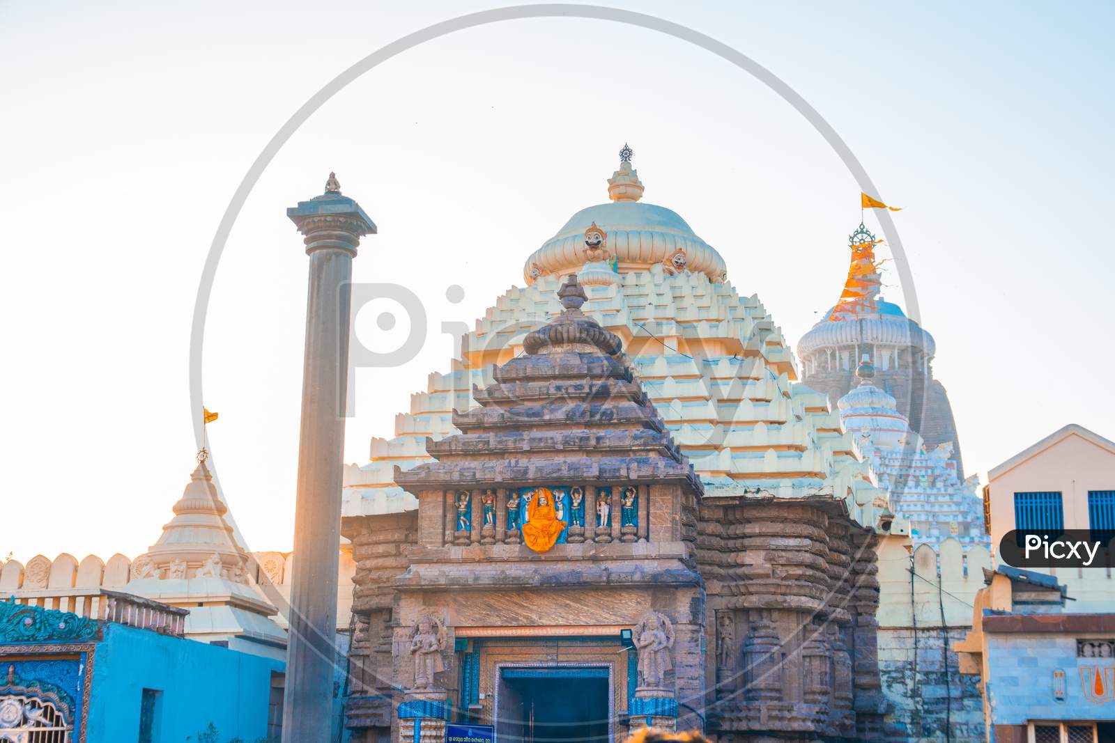 Jagannath Temple Shrine In Puri , Odisha