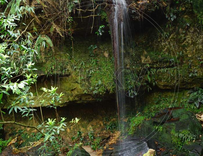 A nature waterfall