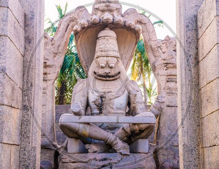Lord Anjaneya Stone carving sculpture