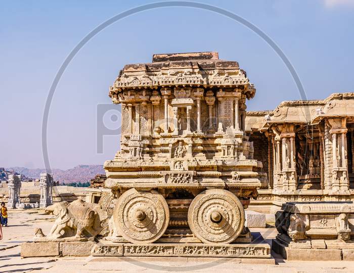 Monolithic Stone Chariot in Vijaya Vittala Temple