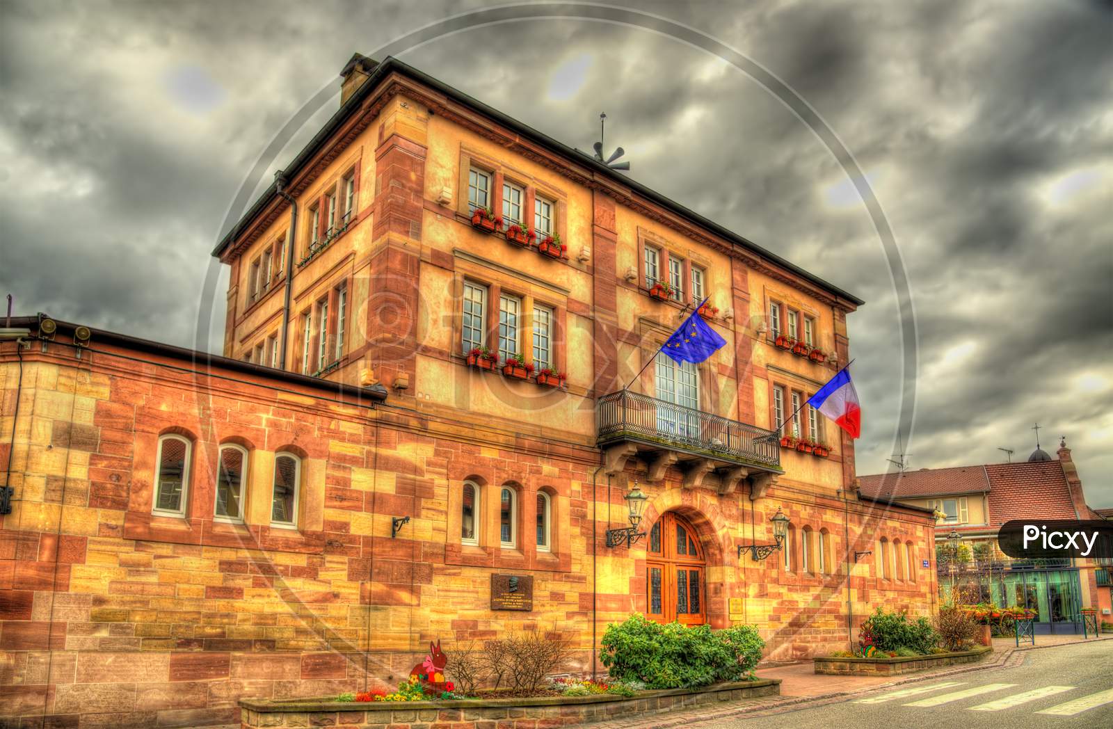 Town Hall Of Wasselonne - Bas-Rhin, Alsace, France