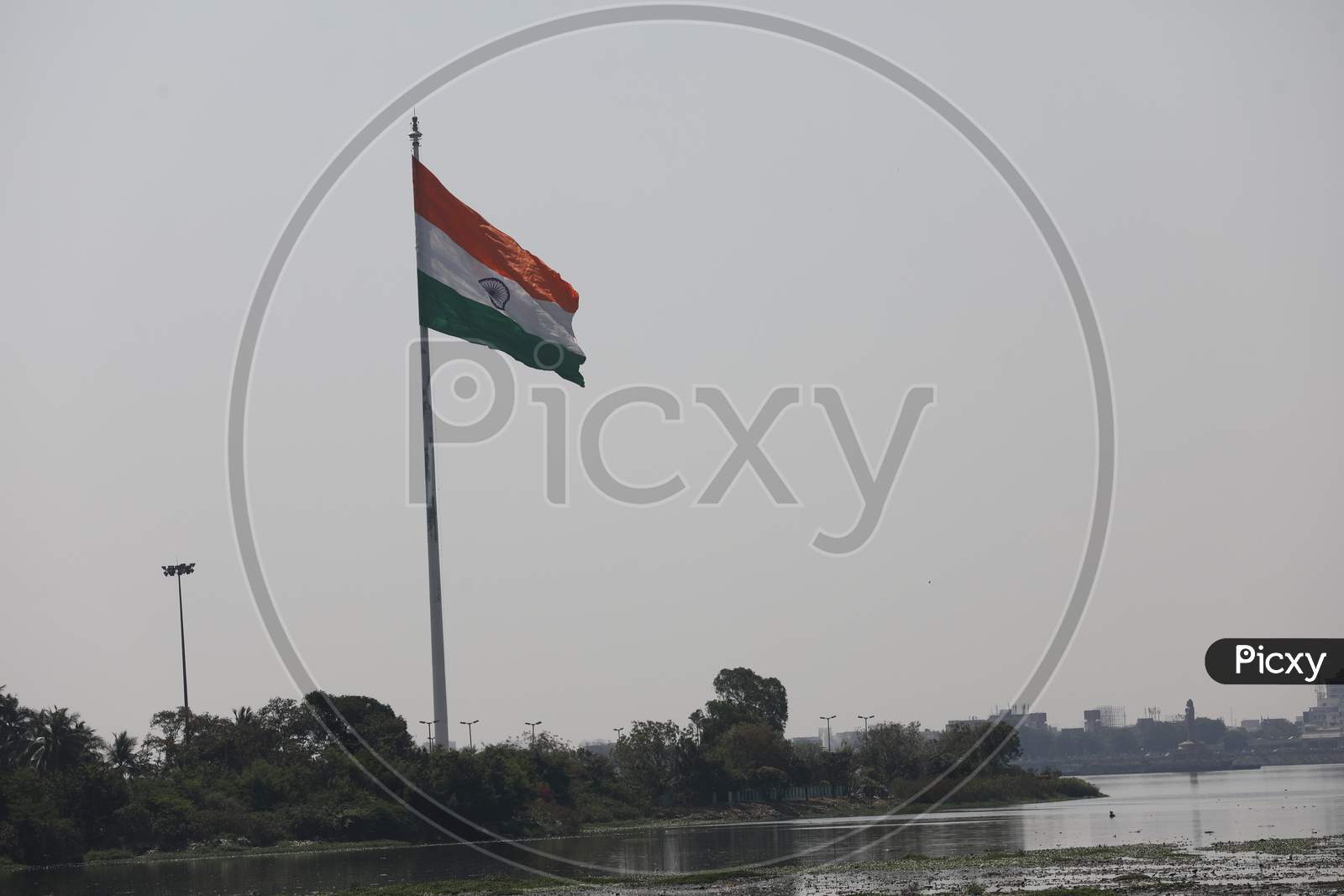 Big Indian National Tri Colour Flag