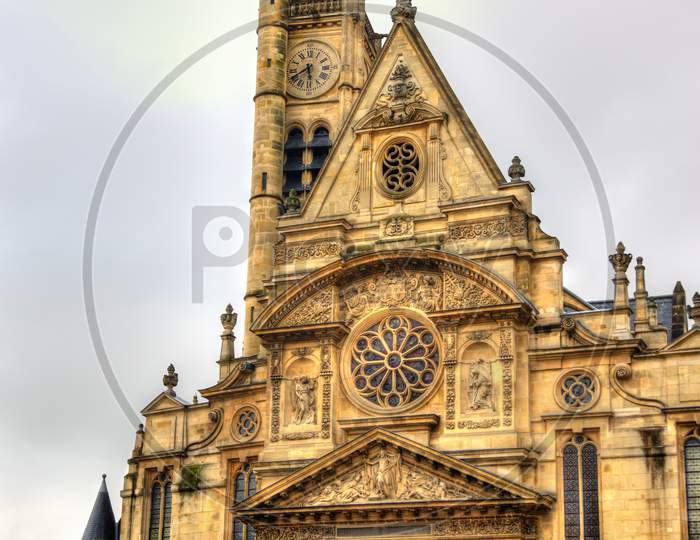 Saint-Etienne-Du-Mont, A Church In Paris, France