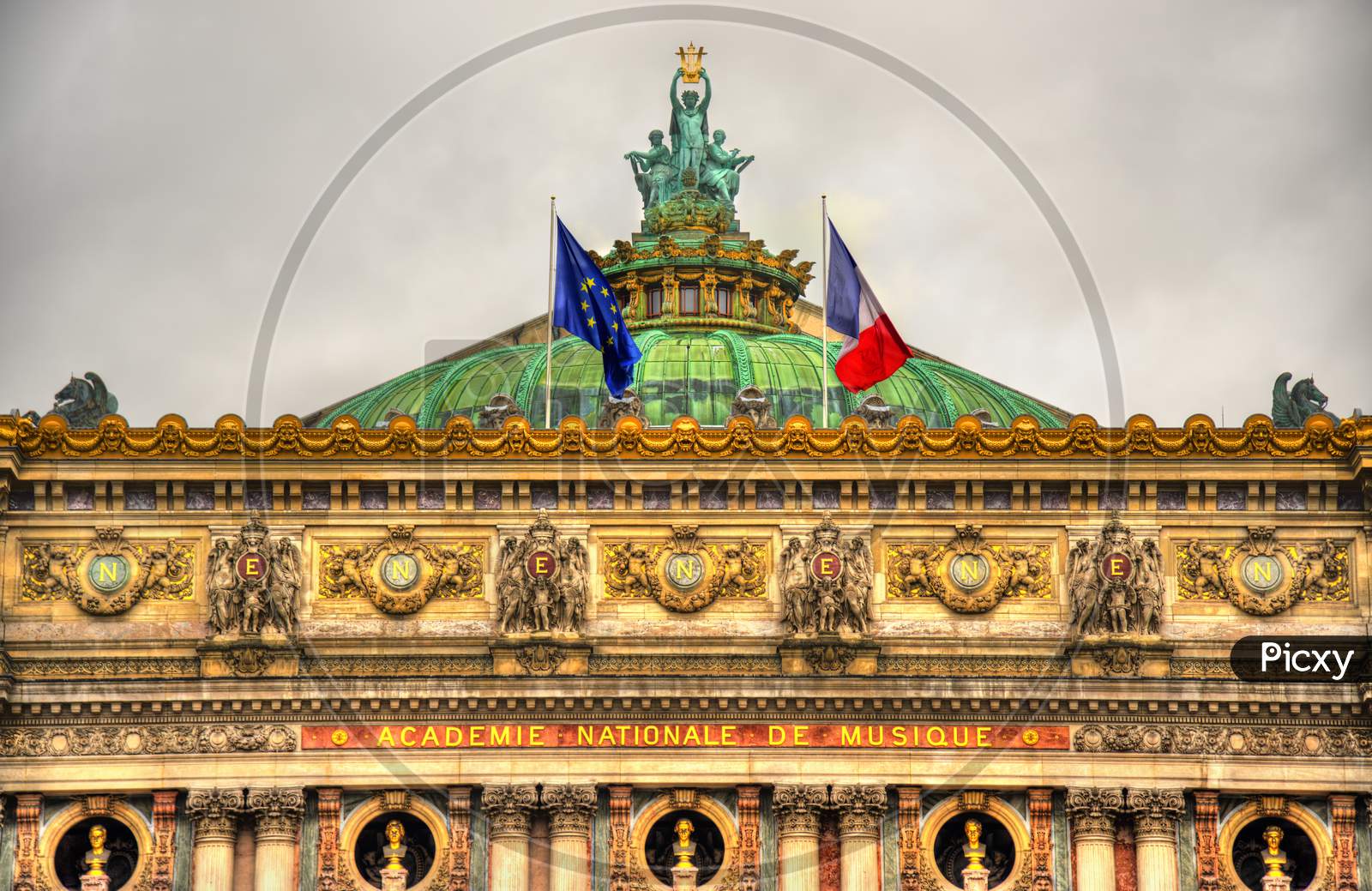 Palais Garnier, A Famous Opera House In Paris, France