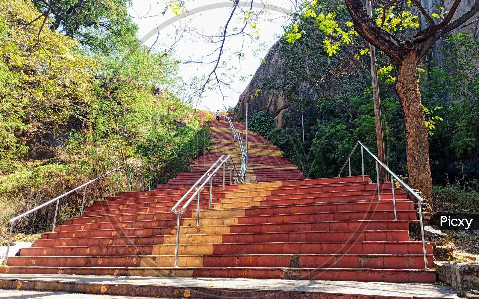 Way To Govindarajula Gutta Warangal or Temple Steps
