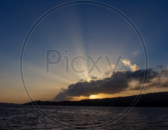 Sunset at Andaman Sea