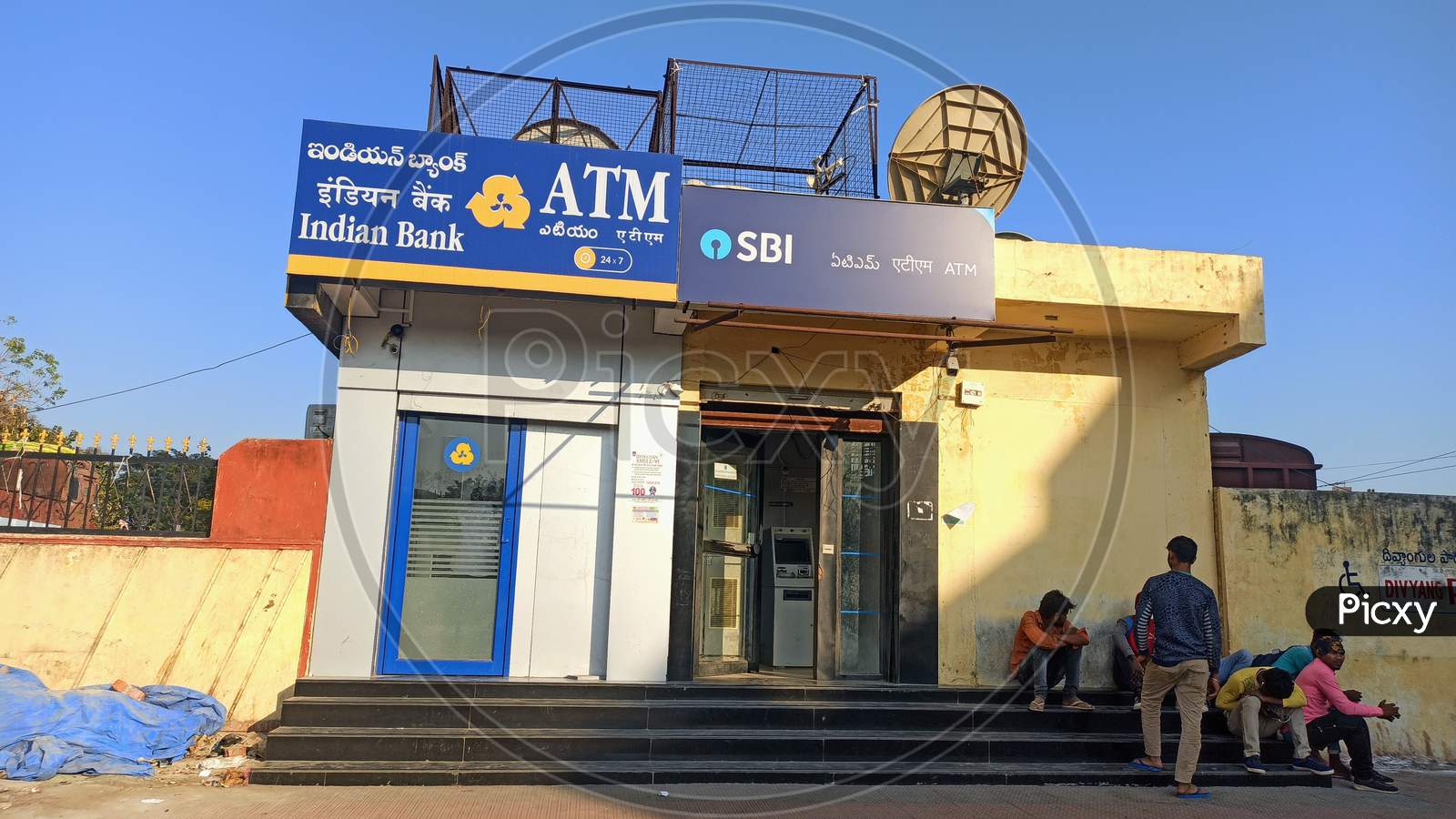 Indian Bank ATM & SBI ATM at Warangal Railway Station