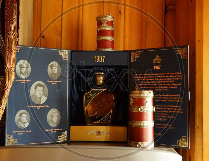 1907 Blended Whiskey Bottle