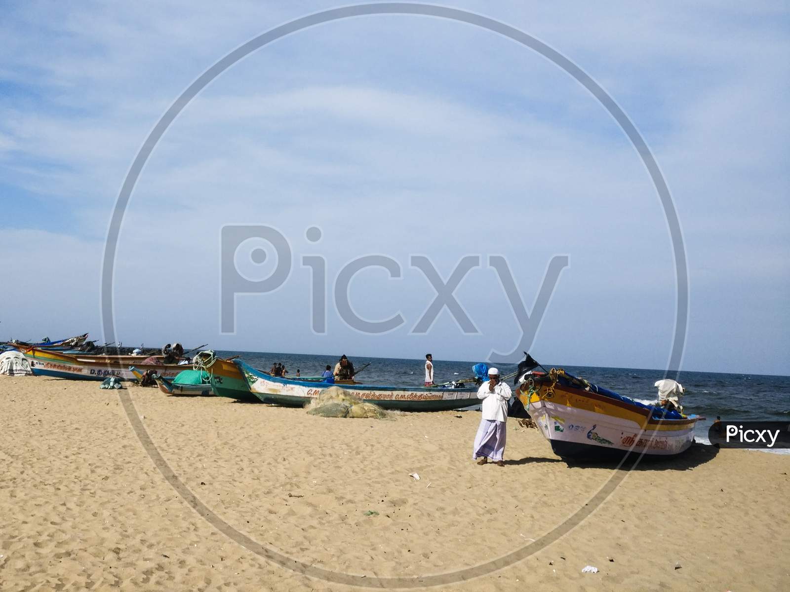 Pondicherry beach