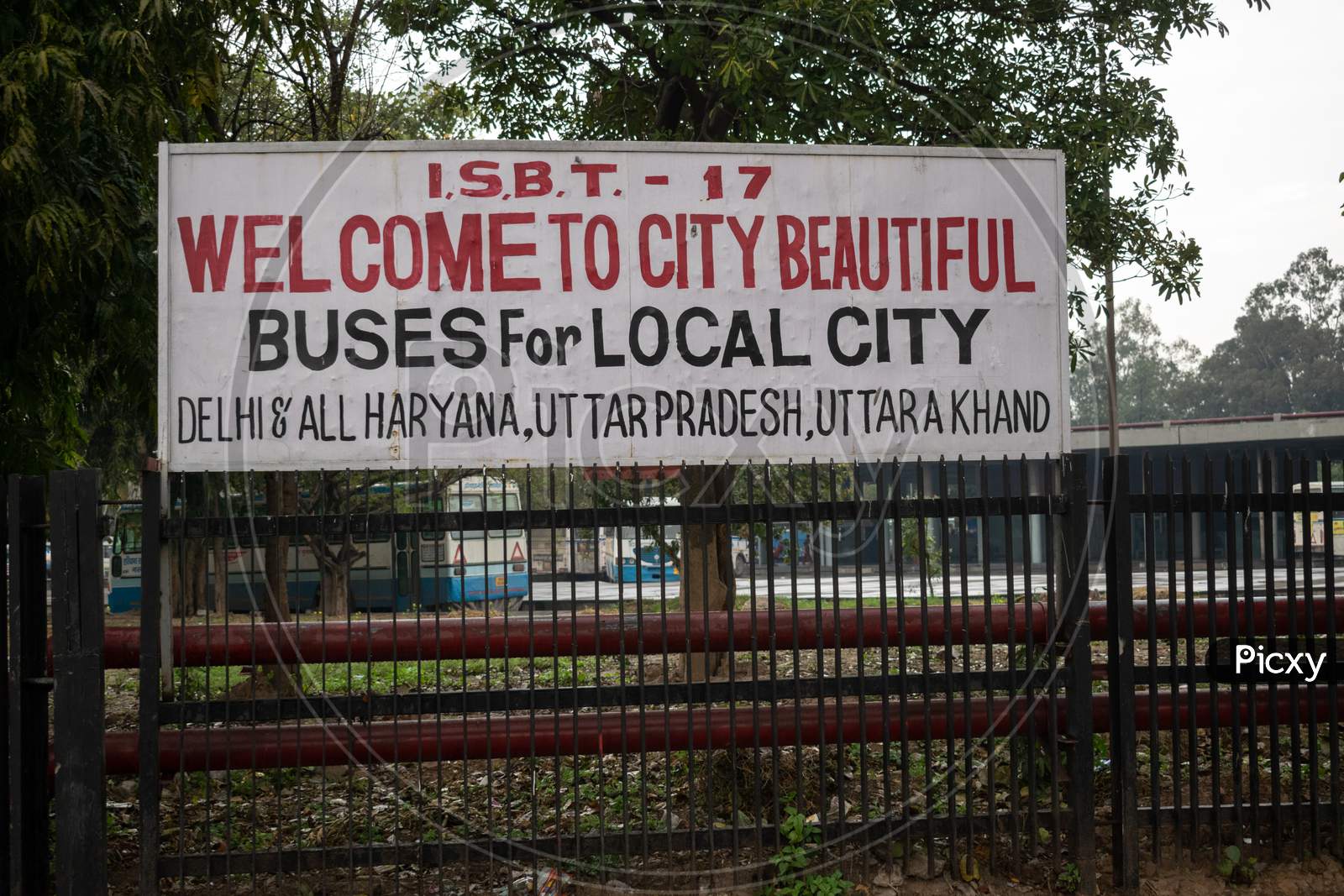 Inter State Bus Terminus ISBT, sector 17 chandigarh