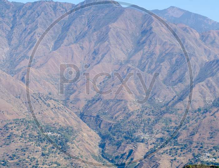 Sandy mountains of Mussoorie