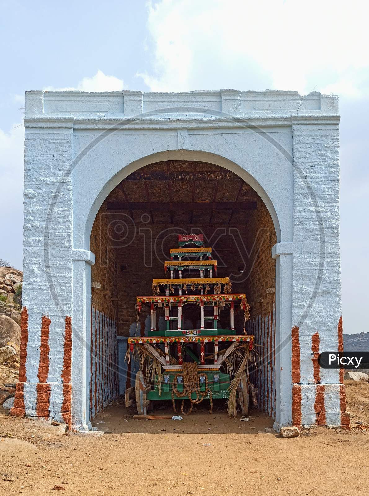 Manyamkonda Temple Chariot