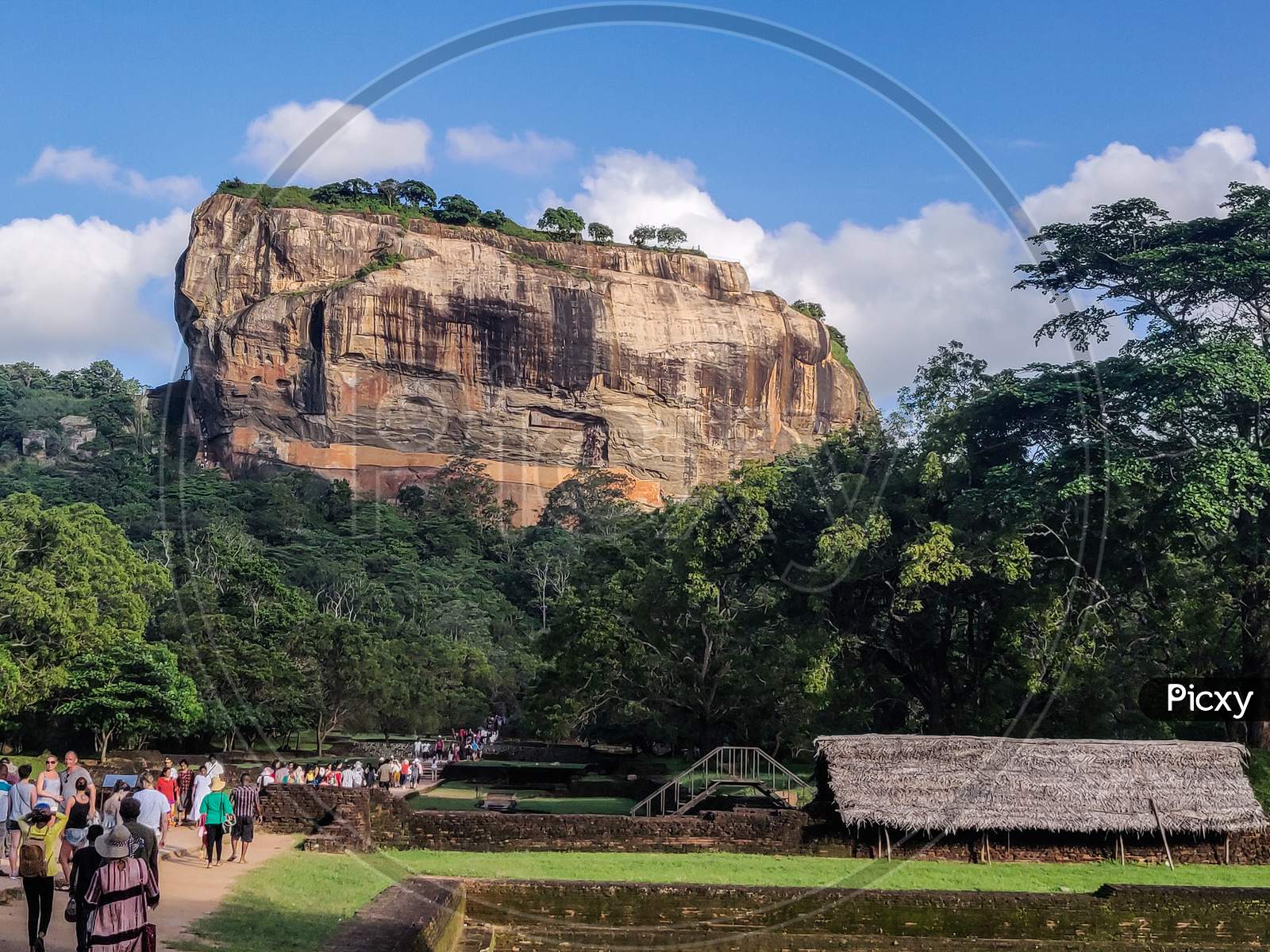 Sigiriya Cave Hill at Srilanka