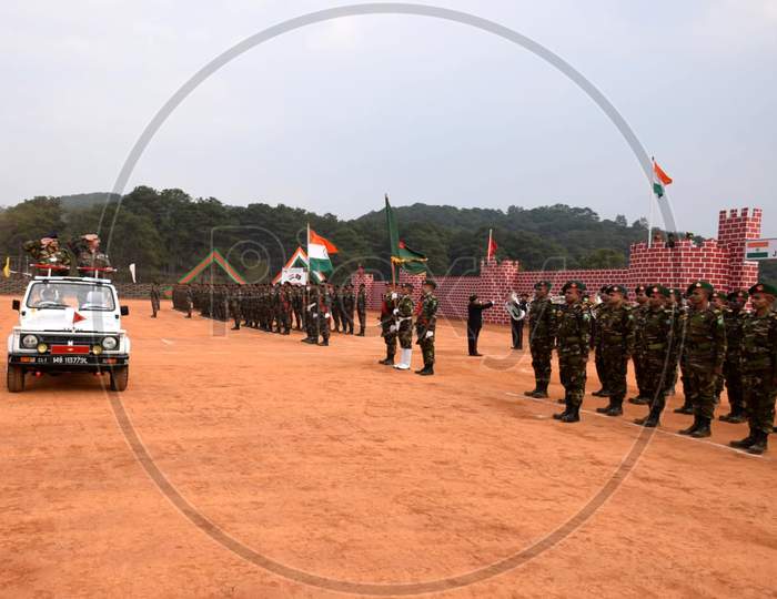Ninth Edition Of Indo-Bangladesh Joint Military Exercise in Meghalaya