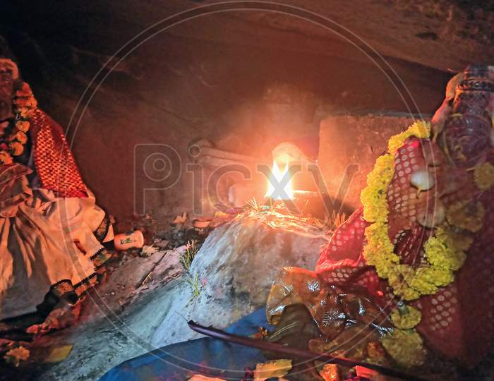 Image of Vyasa Maharshi Cave At Basara Telangana India-LE776598-Picxy