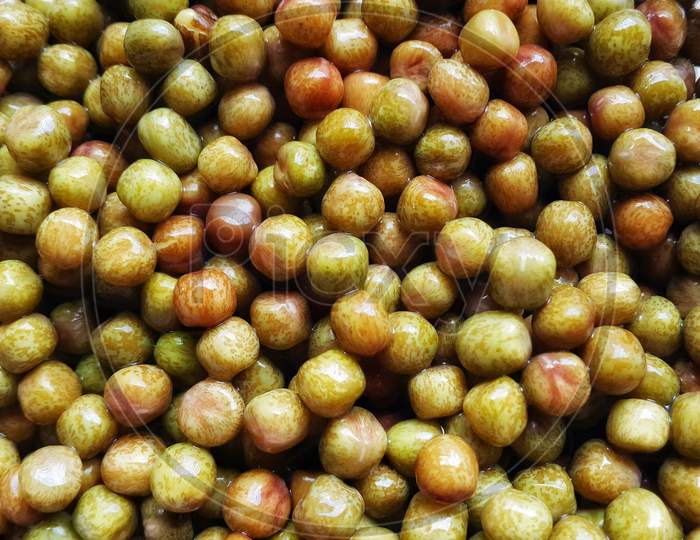 Moong Dal Or Green Gram Sprout Closeup