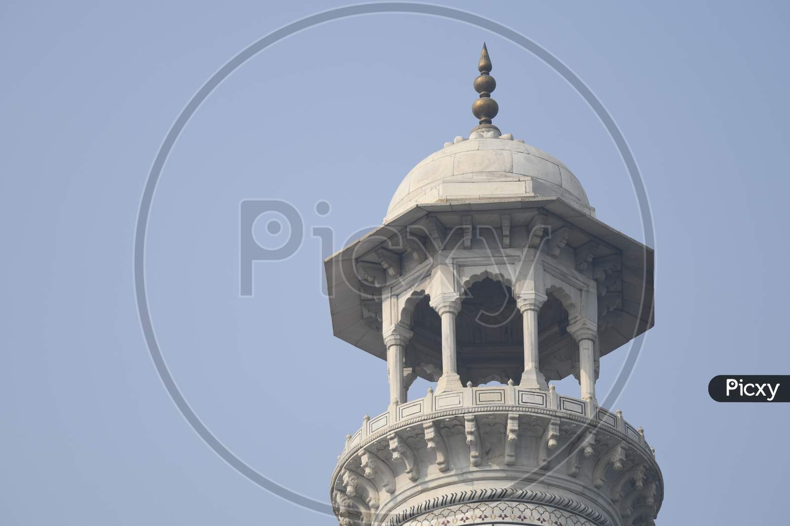 A Minaret of Taj Mahal