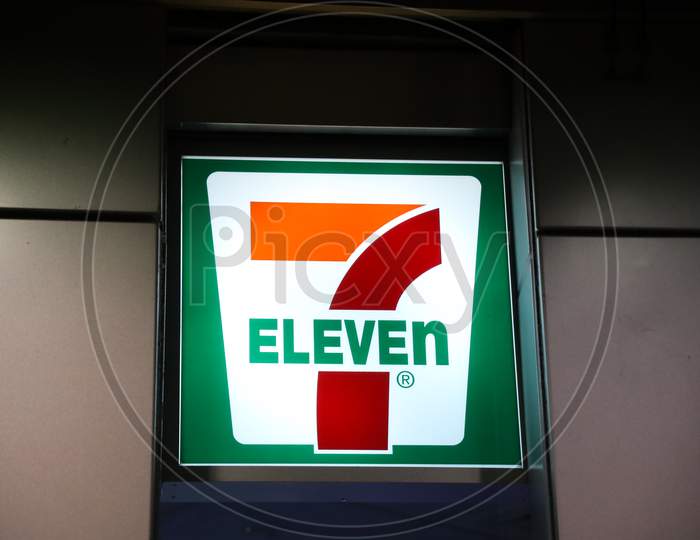 7Eleven  Brand Name Board