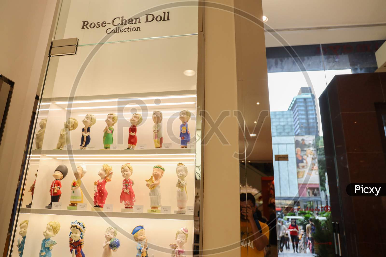 Rose Chan Dolls  Collection At an Store In Singapore