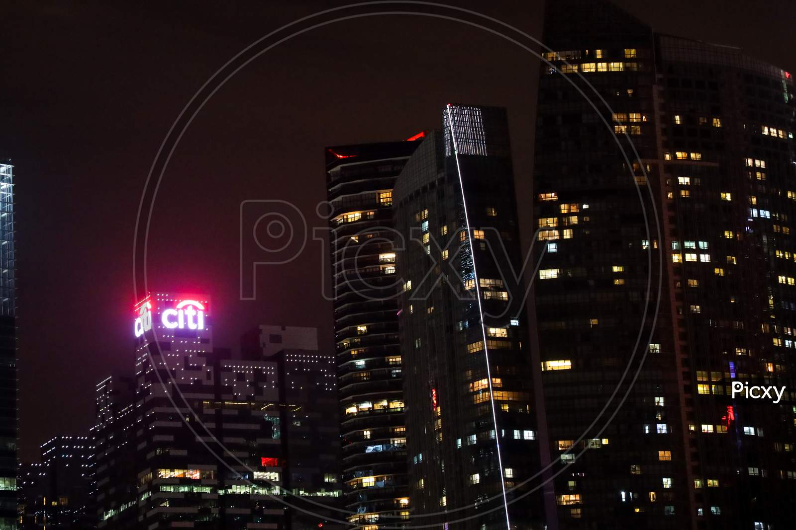 Citi Bank Corporate Building At Marina Bay Sands in Singapore