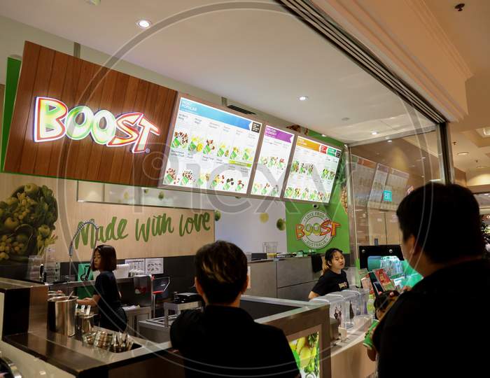 Boost Restaurant  or Food Joint In Singapore