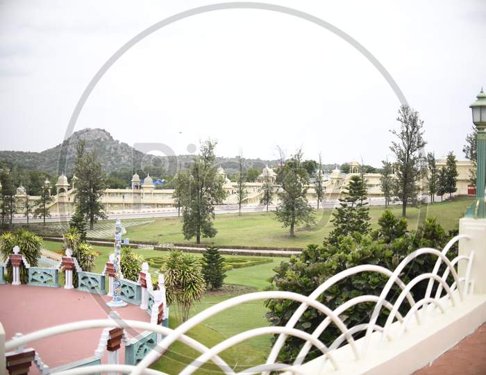 View of Ramoji Film City during the day