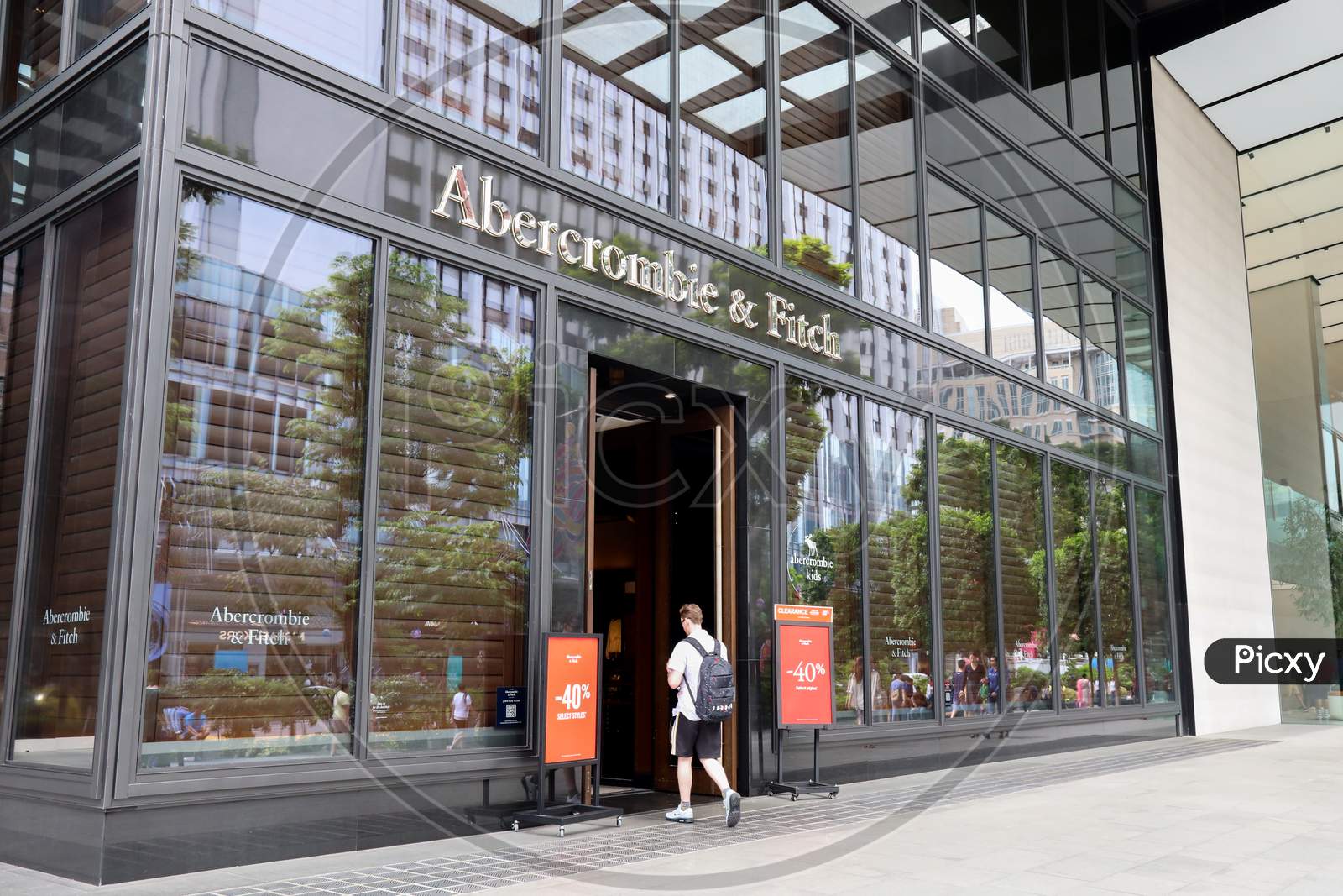 Abercrombie & Fitch  Fashion Store At Orchard Road Singapore