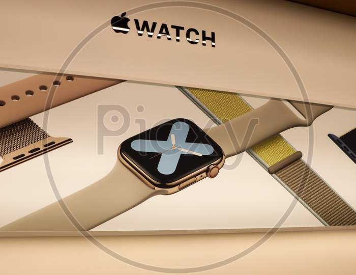 Apple I Watch In n Electronic Store