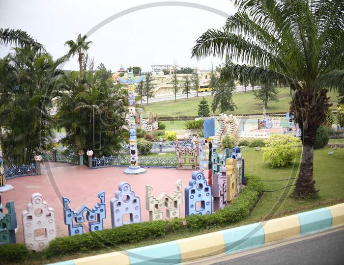 View of Ramoji Film City entrance