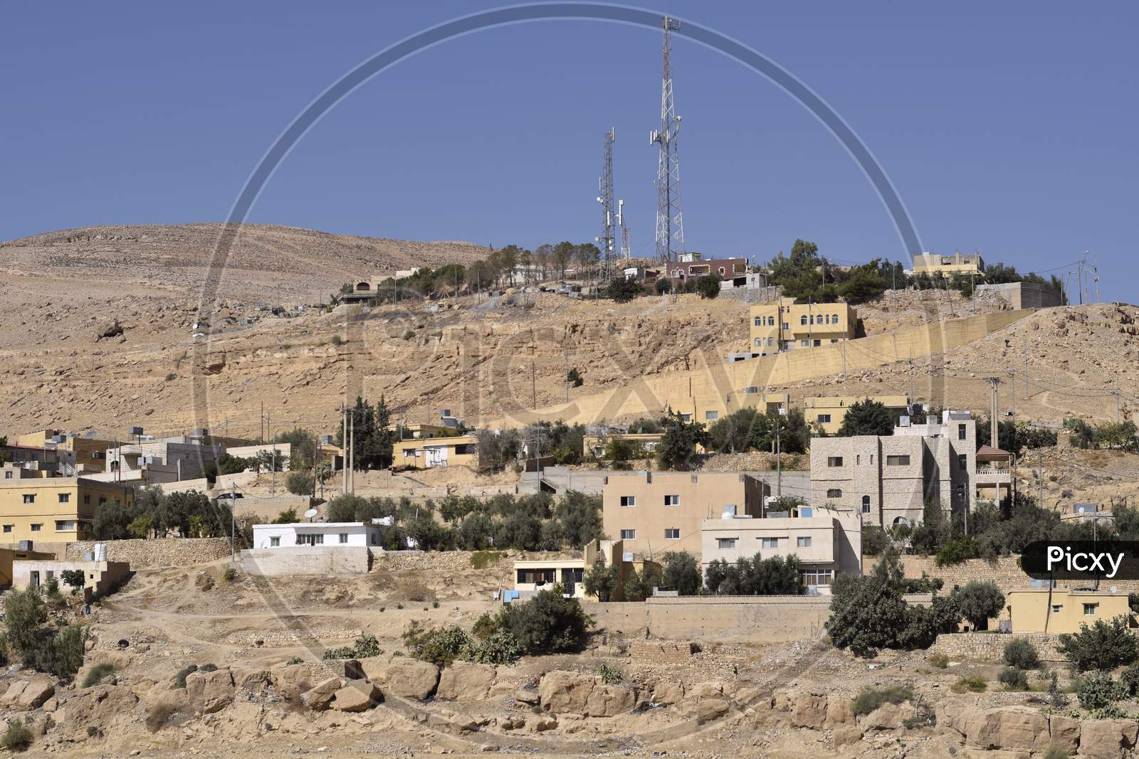 Countryside view of Jordan