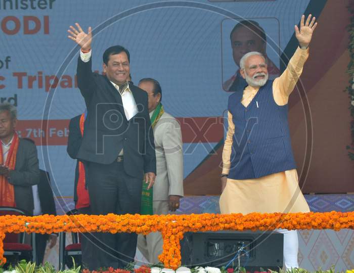 Prime minister Narendra Modi visit Assam