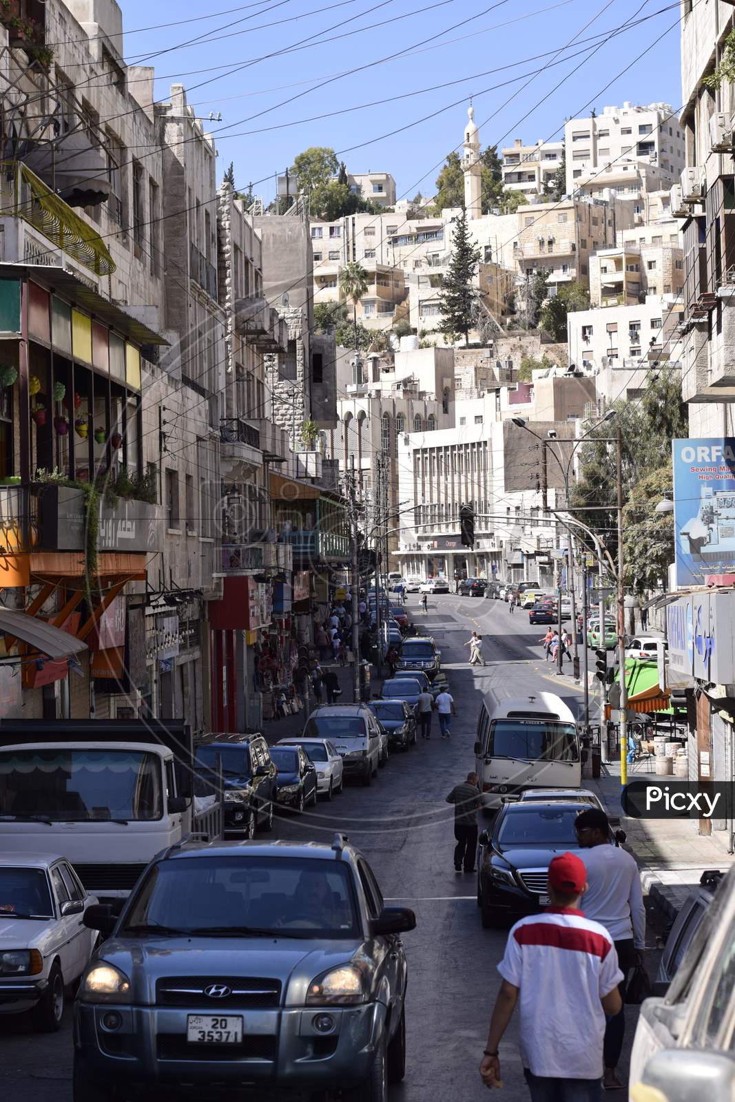 Downtown of Amman Jordan