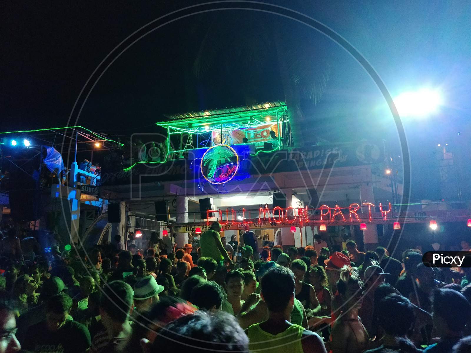 Full moon party in Ko Phangan