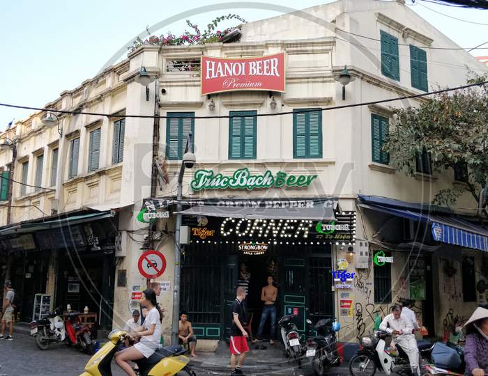 Old streets in Hanoi
