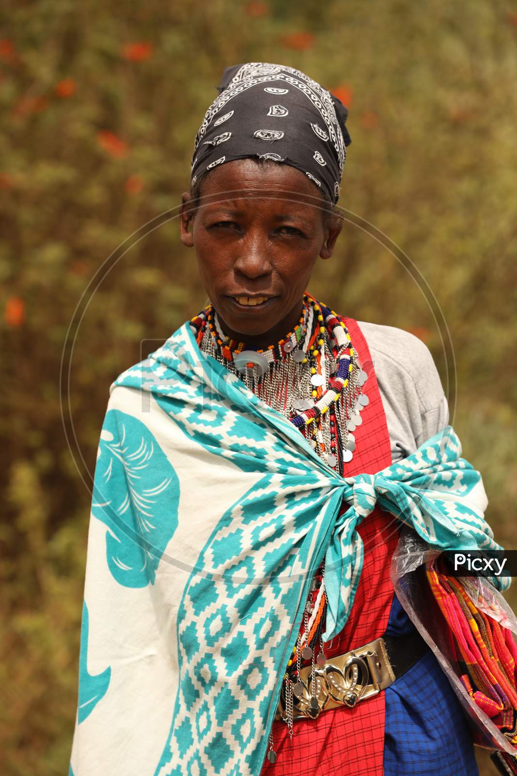 A Nigerian tribal woman