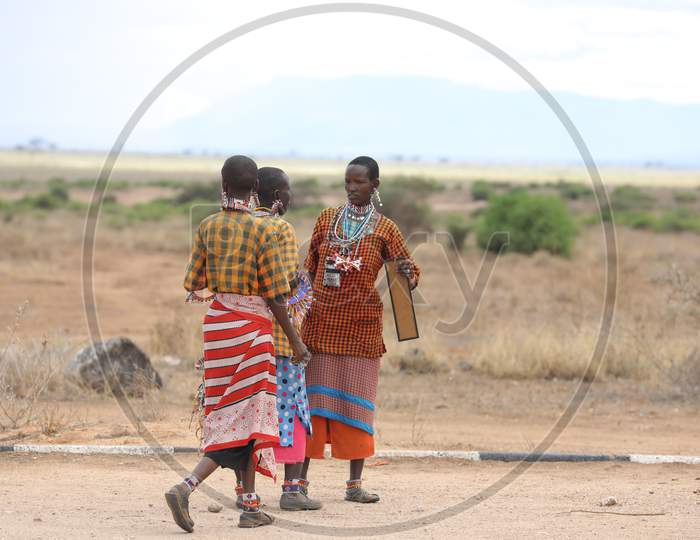 Group of Local women in Kenya