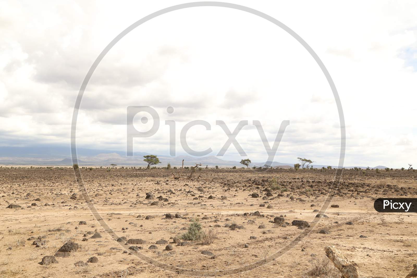 Landscape of Kenya Barrenlands
