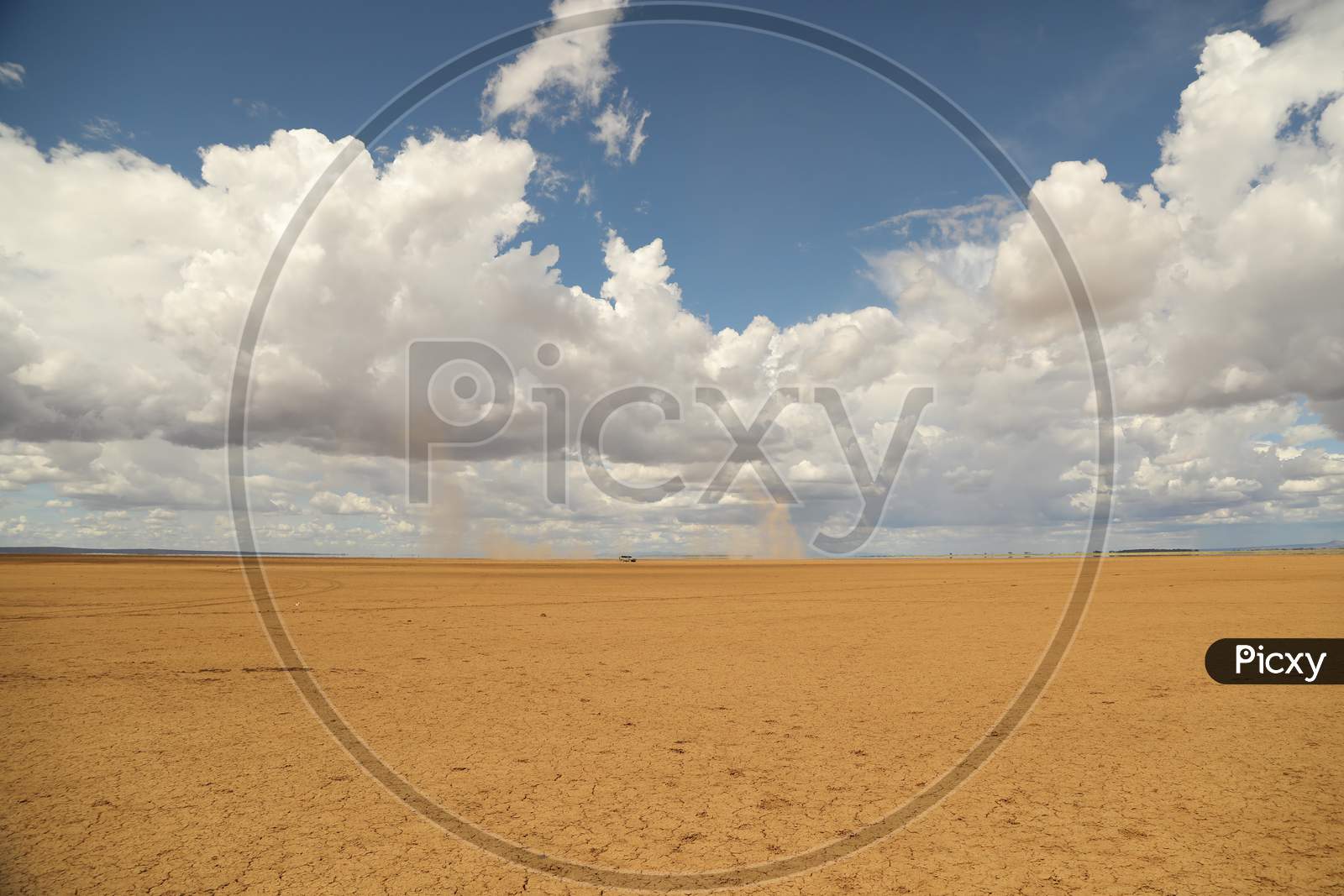 A Kenya Landscape of an empty land