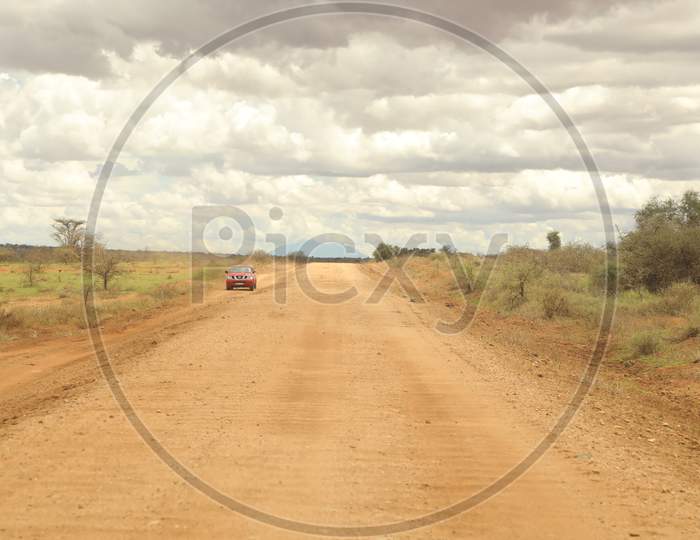 A Rural road in Kenya