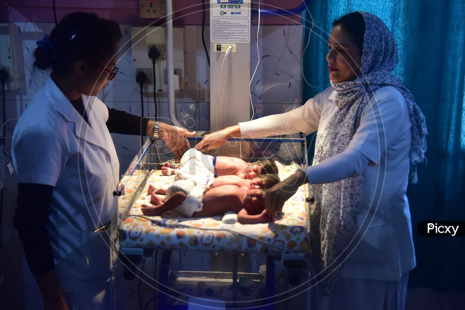 Women give birth 3 newborn in Assam