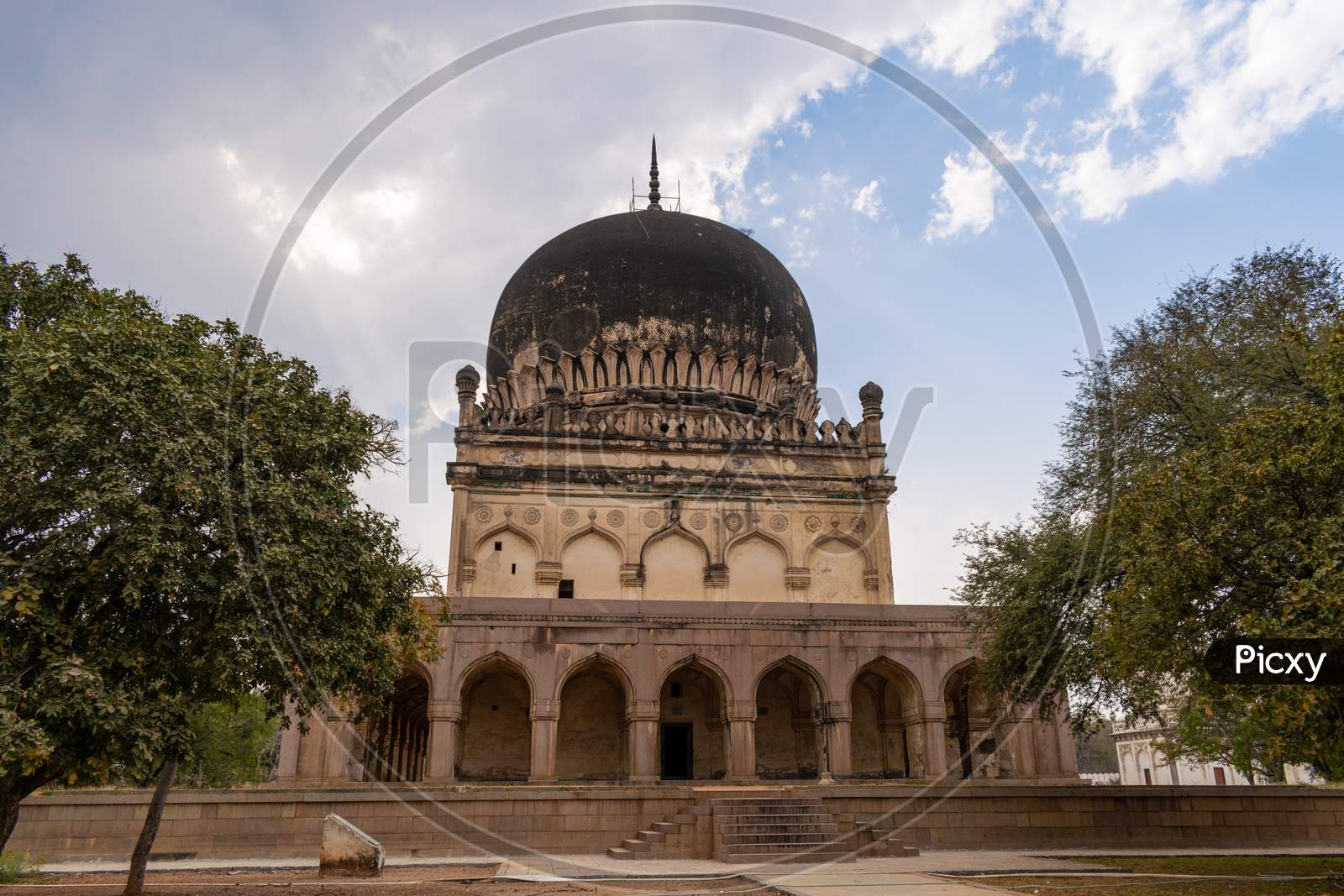 Tomb of Sultan Muhammad Qutb Shah at Qutb shahi heritage park hyderabad