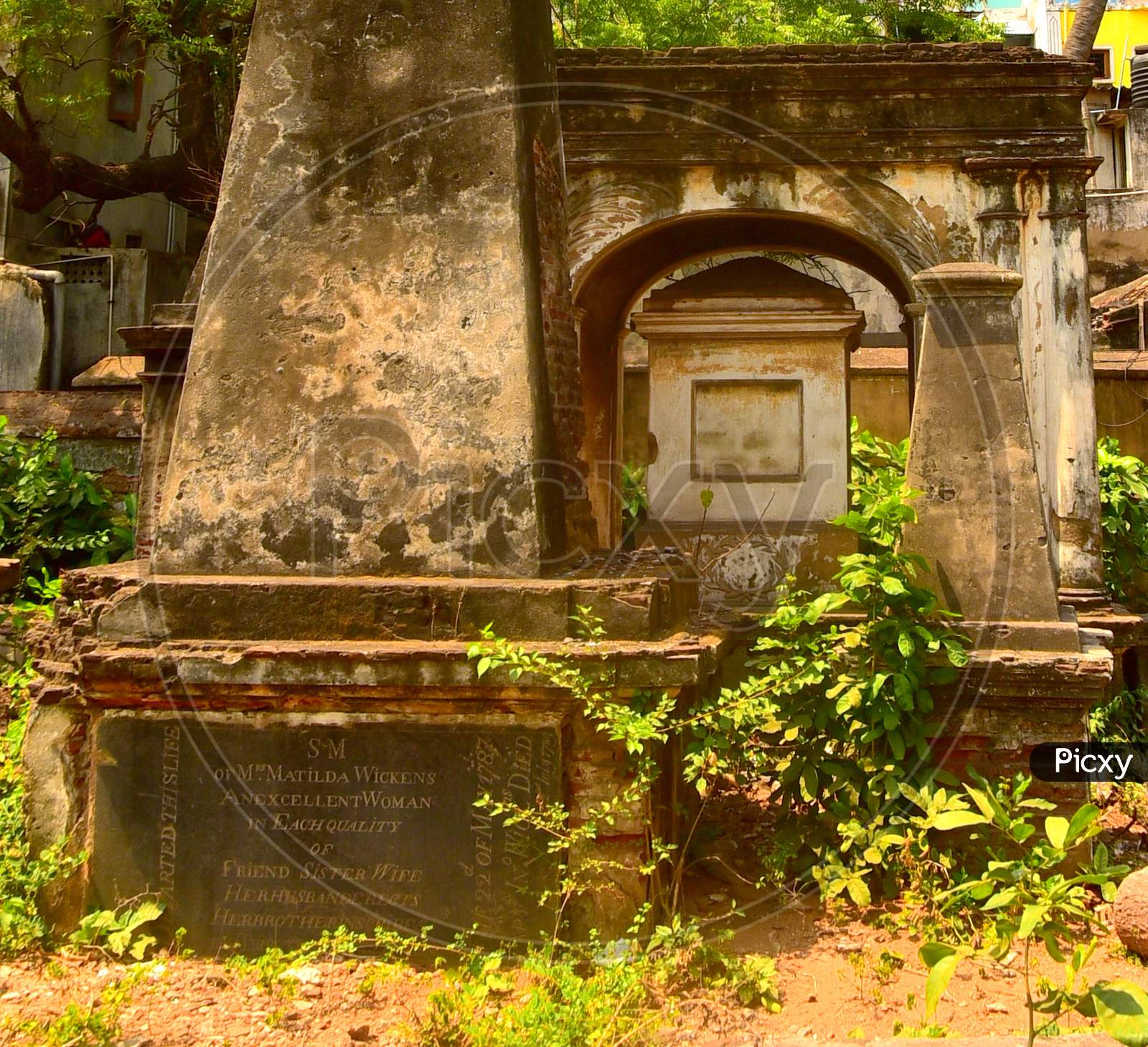 16th Century European Cemetery At Old Town , Visakhapatnam