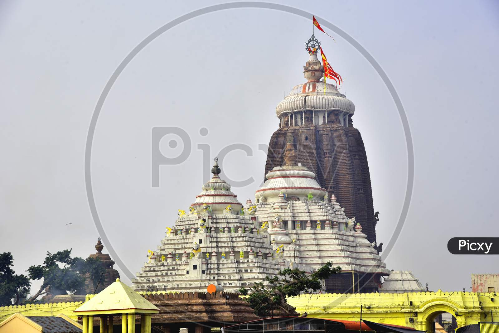 Temple Shrine Of Puri Jagannath Temple  in  Orissa