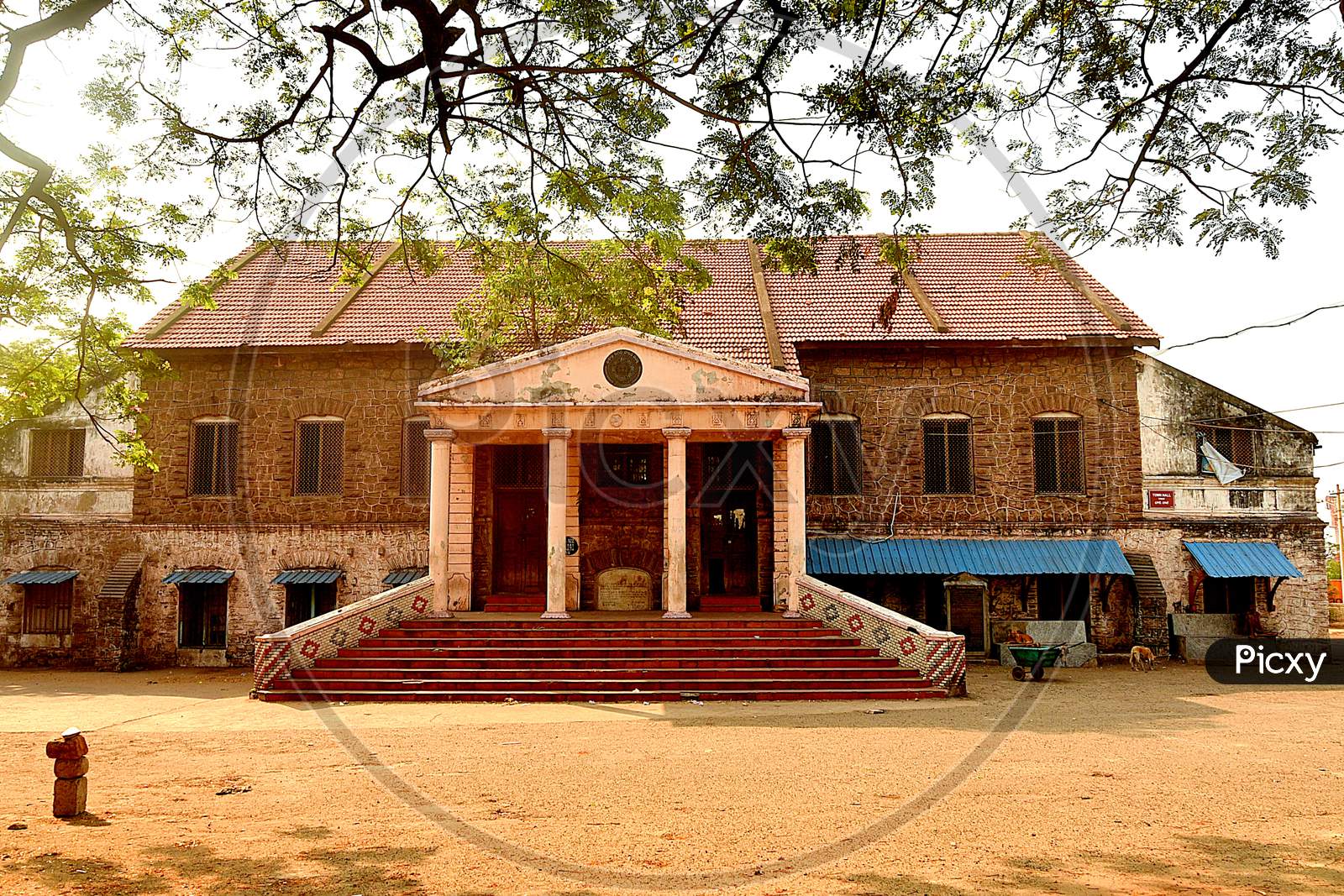 Iconic Victoria Town Hall In Visakhapatnam