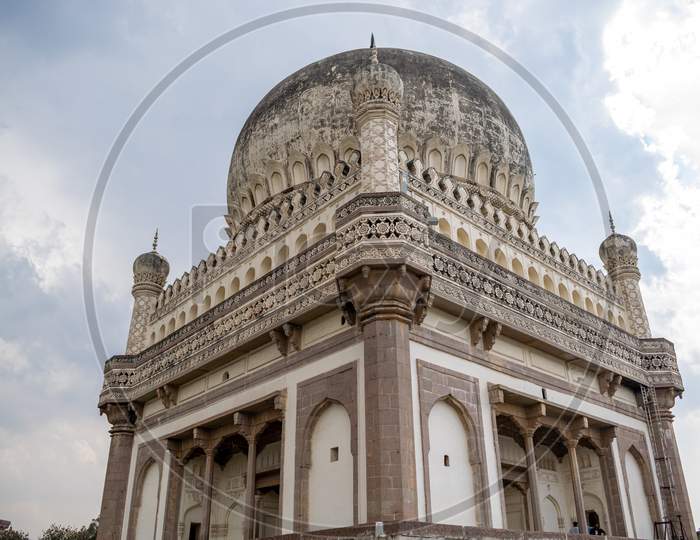 Tomb of Mohammad Quli Qutub Shah at Qutb Shahi Heritage Park Hyderabad
