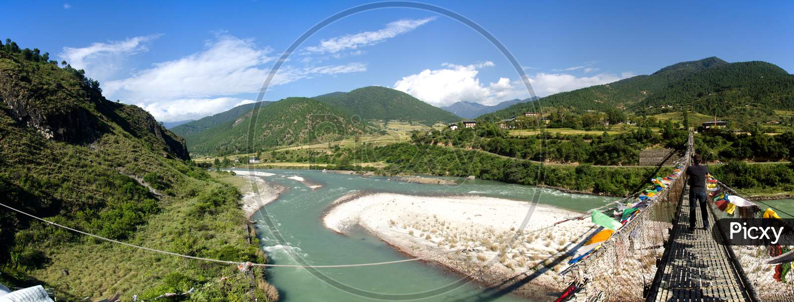 River Po Chhu, Bhutan