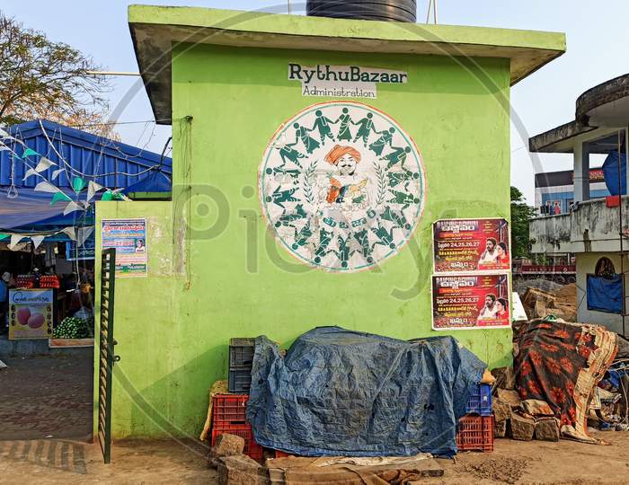 Rythu Bazar Khammam Telangana India