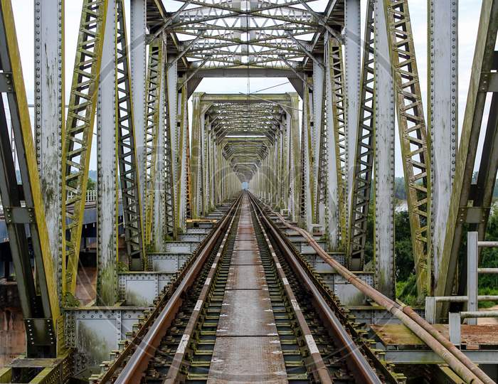 netravathi railway bridge mangalore karnataka