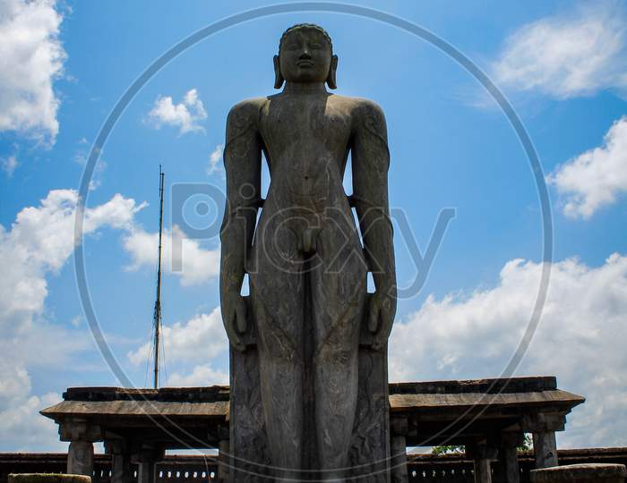 42 feet gometeshwara statue (chota bahubali statue)karkala
